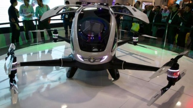 dron na osobnú prepravu