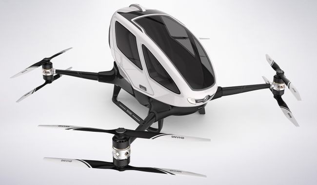 dron na osobnú prepravu